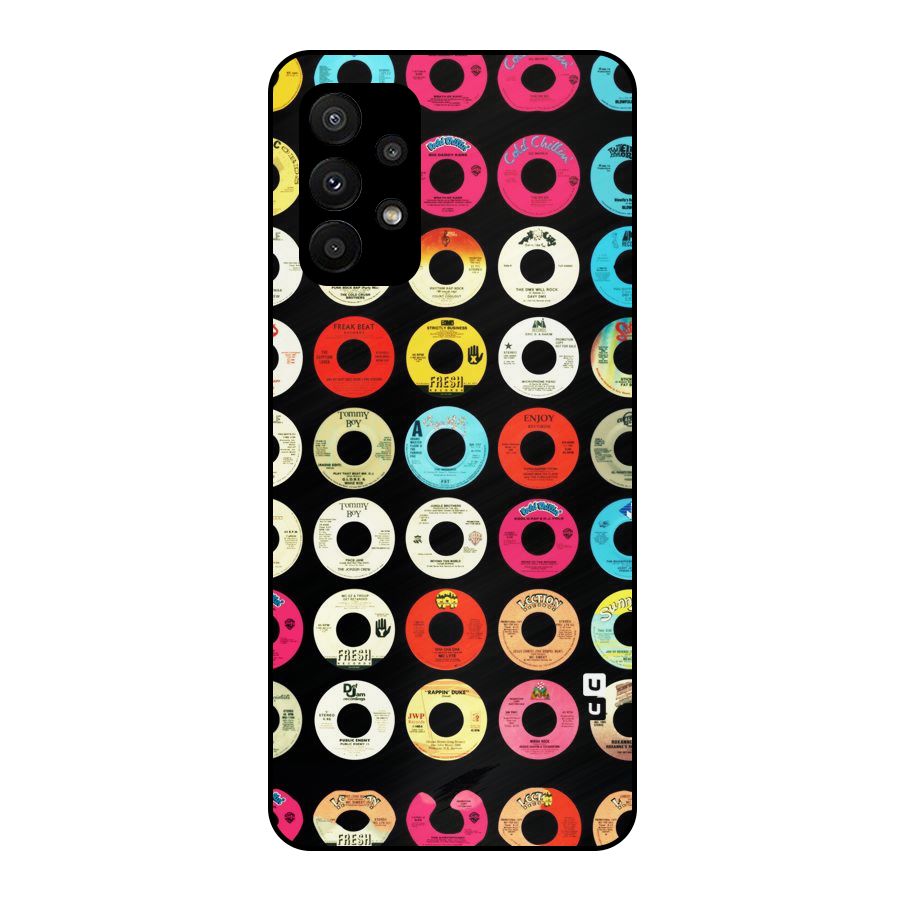 Vintage Collection CDs Metal Back Case for Galaxy A23
