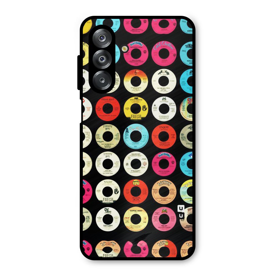 Vintage Collection CDs Metal Back Case for Galaxy A26