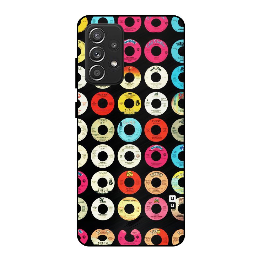 Vintage Collection CDs Metal Back Case for Galaxy A52s 5G