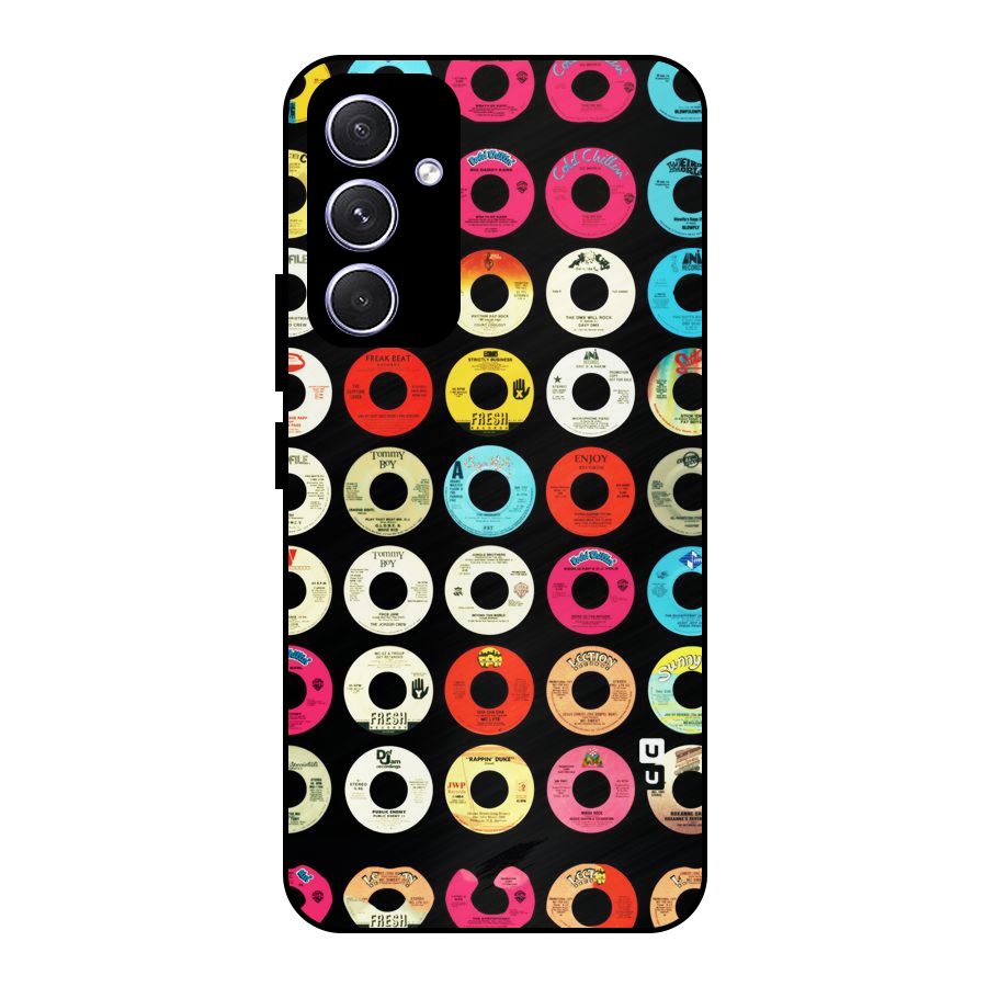 Vintage Collection CDs Metal Back Case for Galaxy A54
