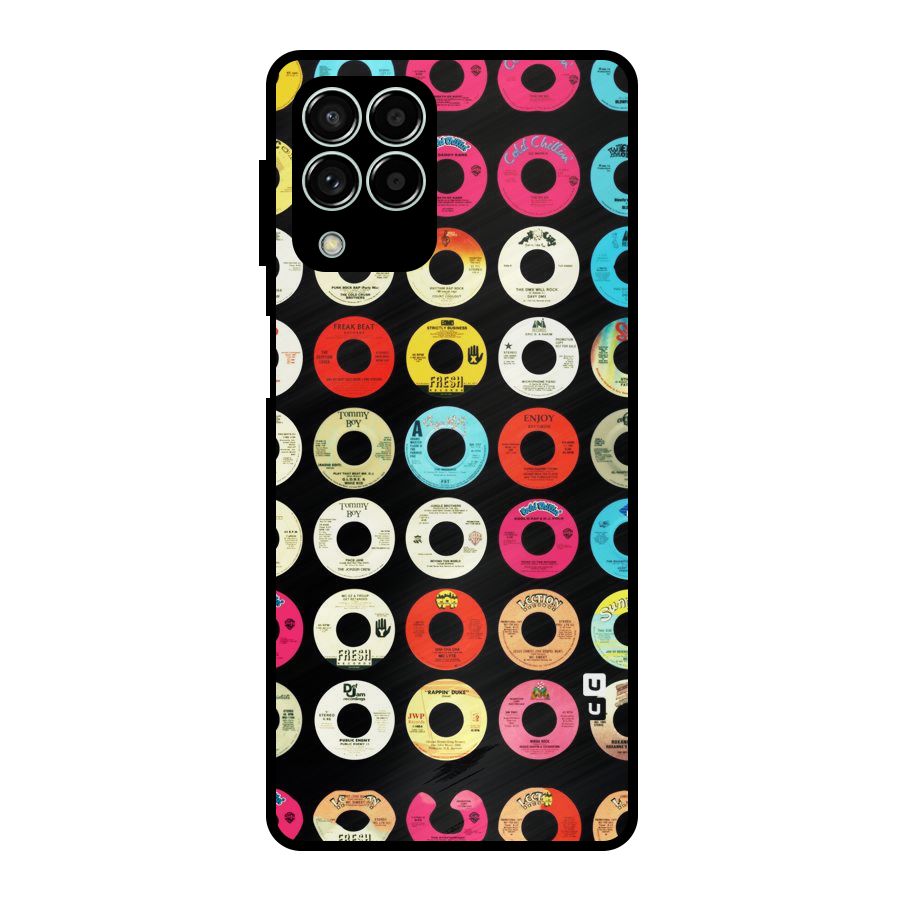 Vintage Collection CDs Metal Back Case for Galaxy M33