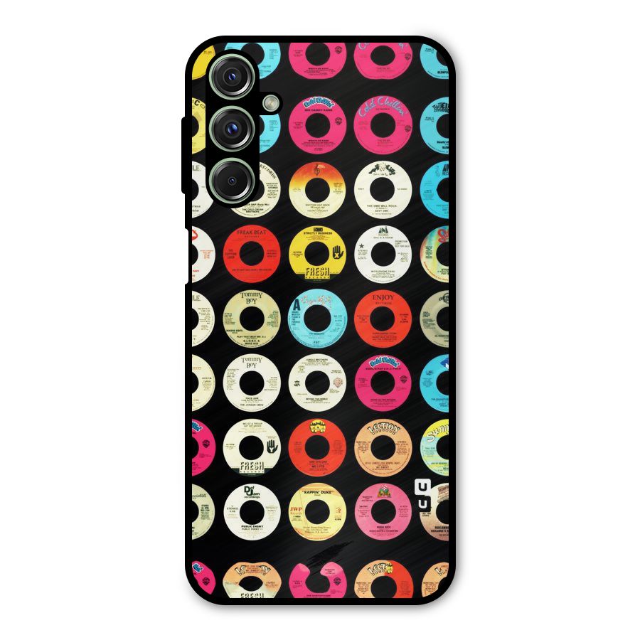 Vintage Collection CDs Metal Back Case for Galaxy M34