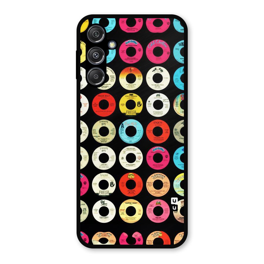 Vintage Collection CDs Metal Back Case for Galaxy M34 5G