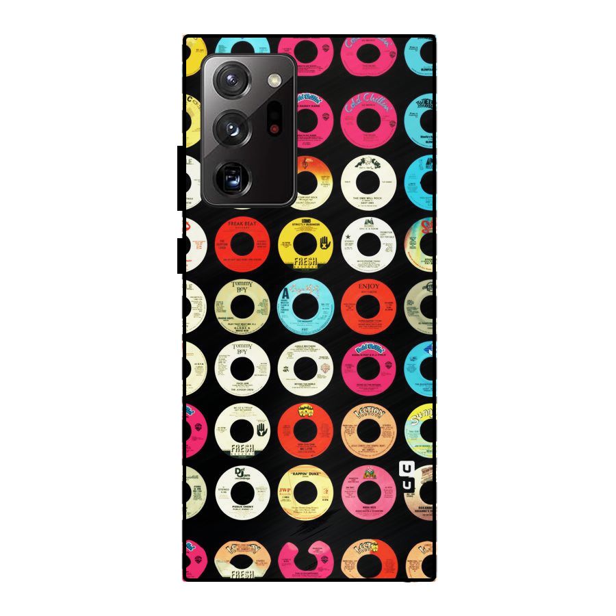 Vintage Collection CDs Metal Back Case for Galaxy Note 20 Ultra