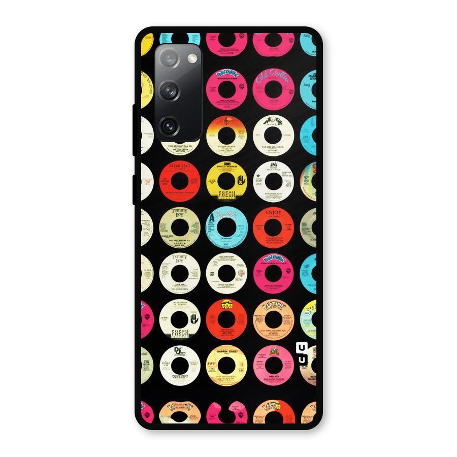 Vintage Collection CDs Metal Back Case for Galaxy S20 FE
