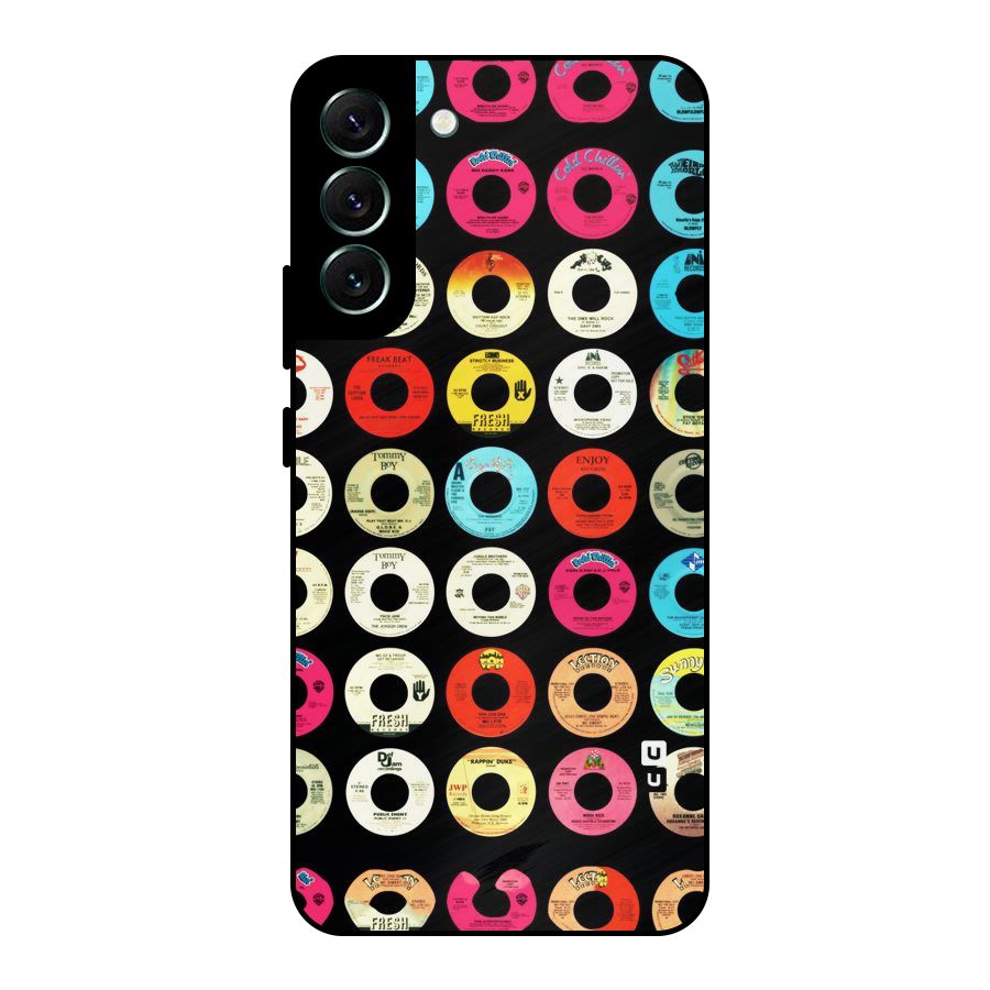 Vintage Collection CDs Metal Back Case for Galaxy S22 Plus 5G