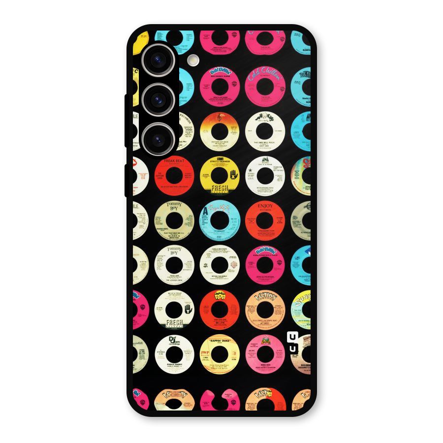 Vintage Collection CDs Metal Back Case for Galaxy S23 Plus