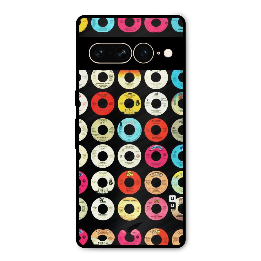 Vintage Collection CDs Metal Back Case for Google Pixel 7 Pro