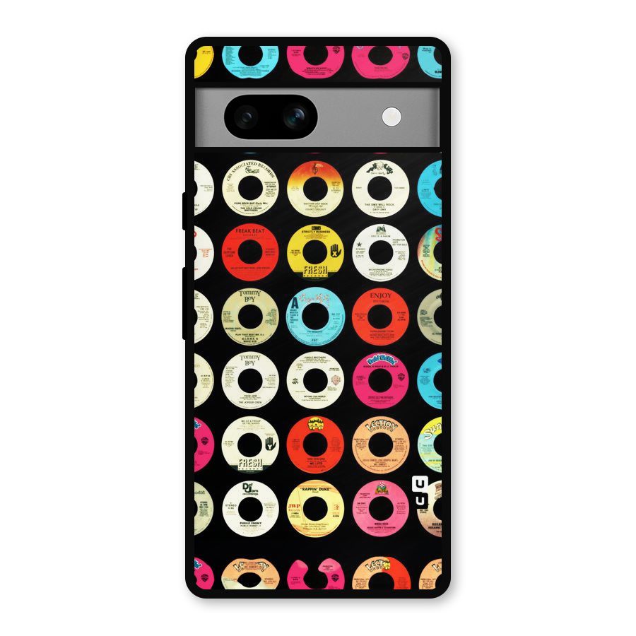 Vintage Collection CDs Metal Back Case for Google Pixel 7a