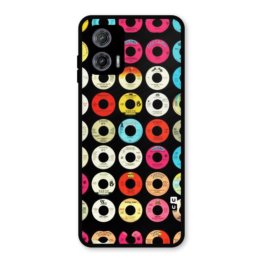 Vintage Collection CDs Metal Back Case for Moto G73