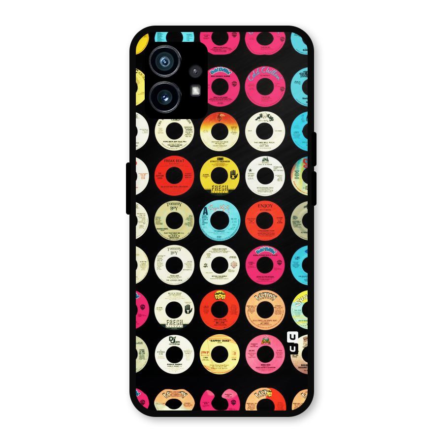 Vintage Collection CDs Metal Back Case for Nothing Phone 1