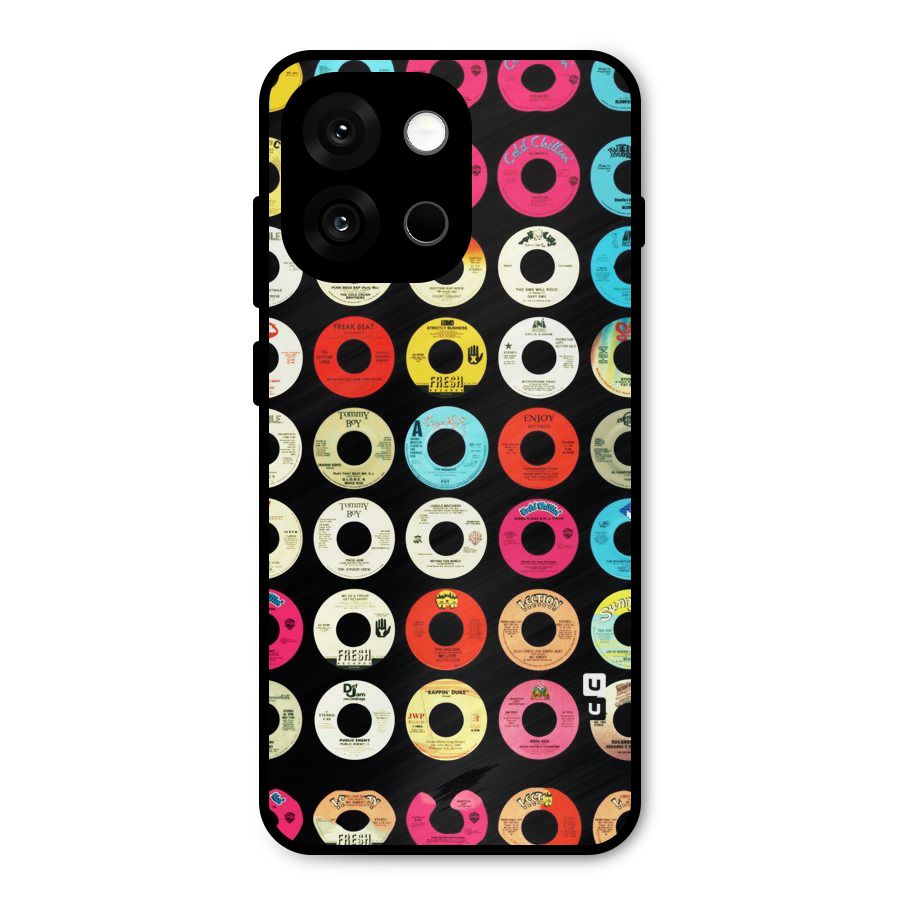 Vintage Collection CDs Metal Back Case for OnePlus 13s