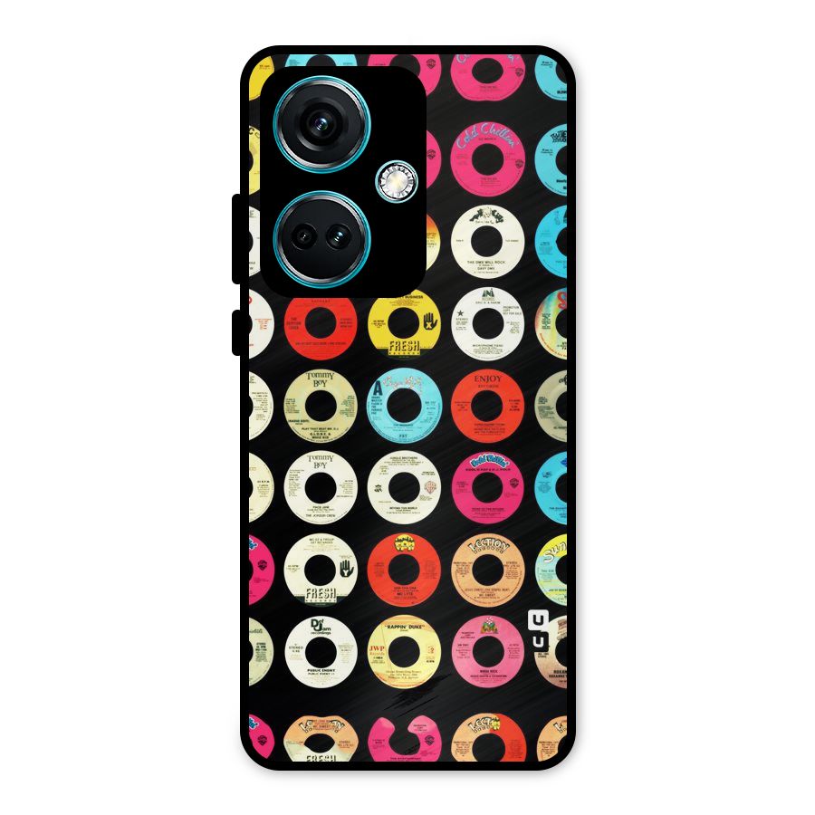 Vintage Collection CDs Metal Back Case for OnePlus Nord CE 3 5G