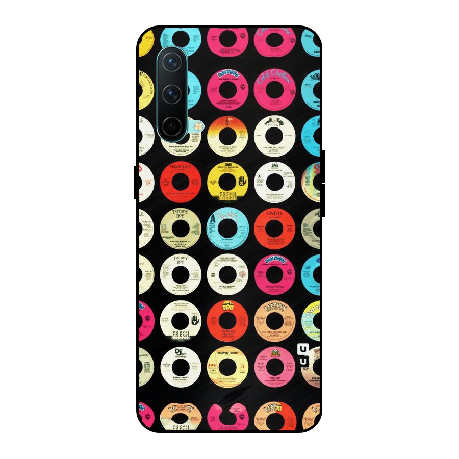 Vintage Collection CDs Metal Back Case for OnePlus Nord CE 5G