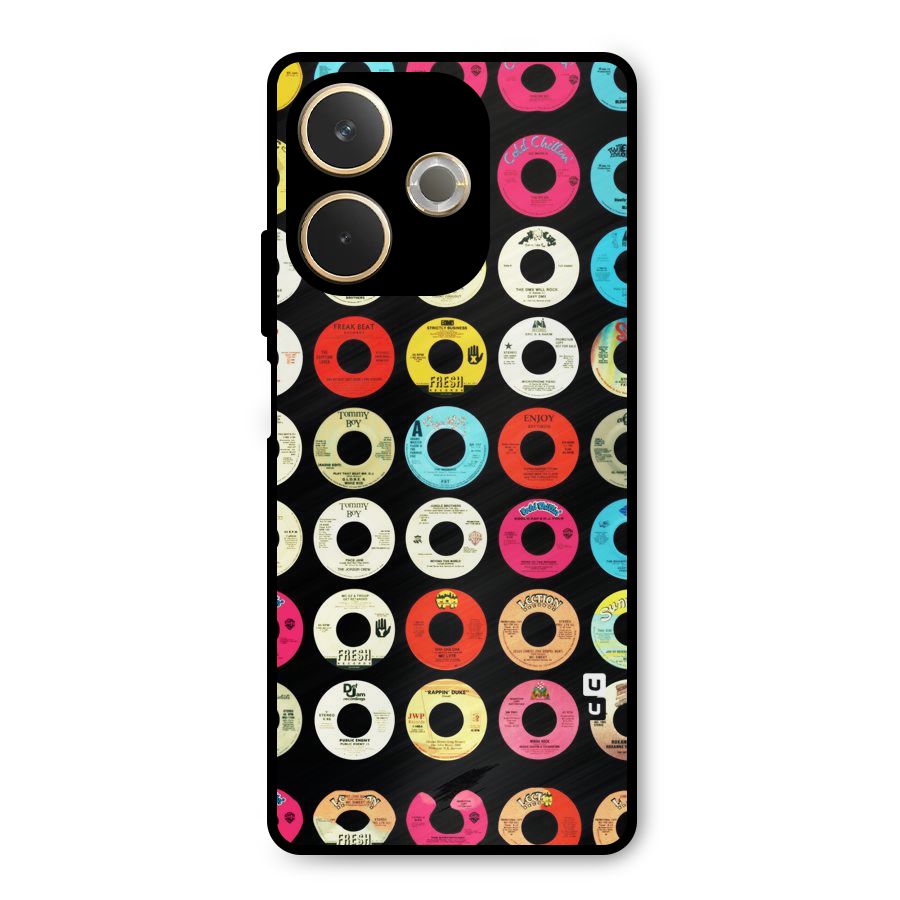 Vintage Collection CDs Metal Back Case for Oppo A5 Pro