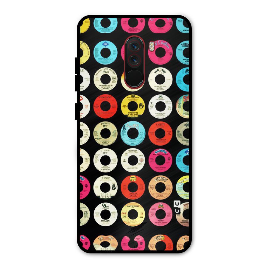 Vintage Collection CDs Metal Back Case for Poco F1