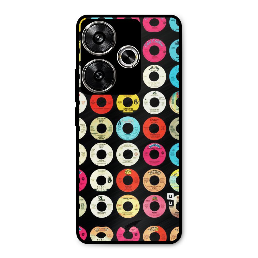Vintage Collection CDs Metal Back Case for Poco F6