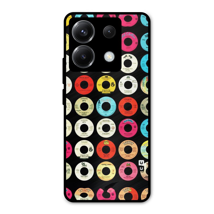 Vintage Collection CDs Metal Back Case for Poco X6