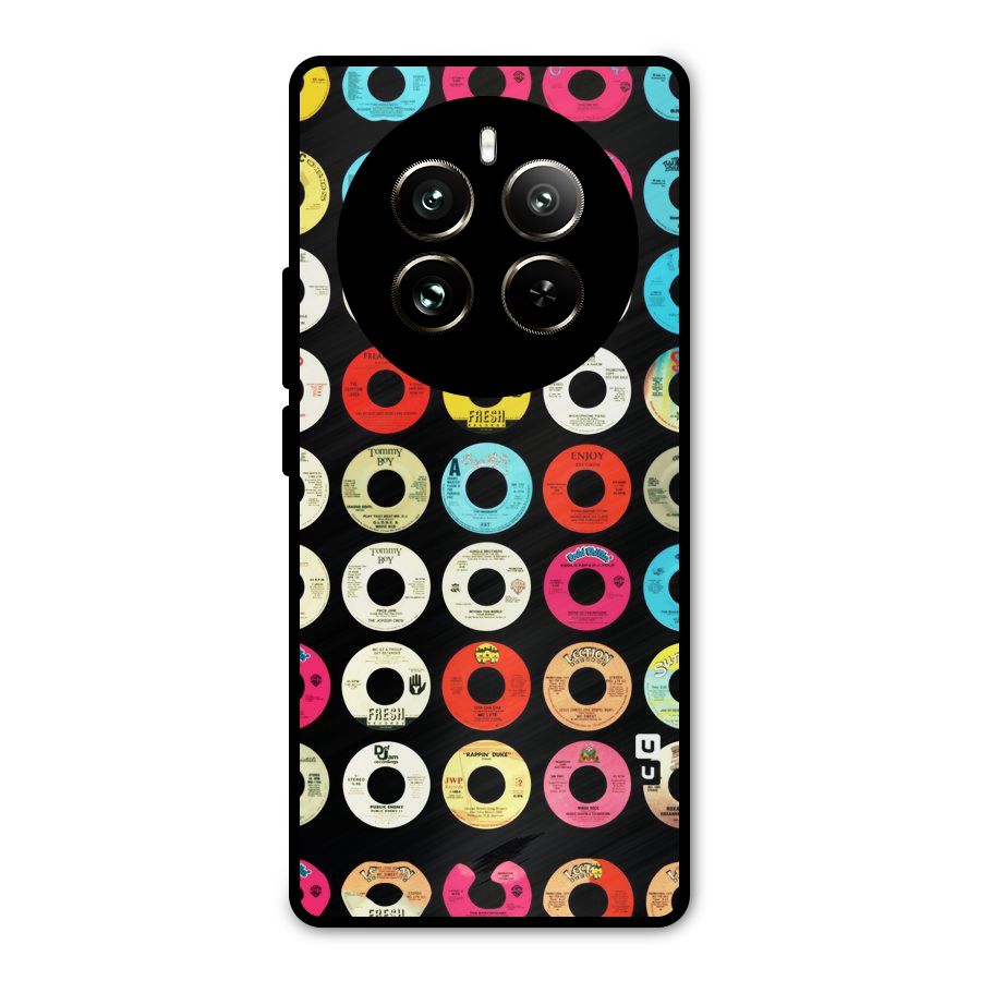 Vintage Collection CDs Metal Back Case for Realme 12 Pro