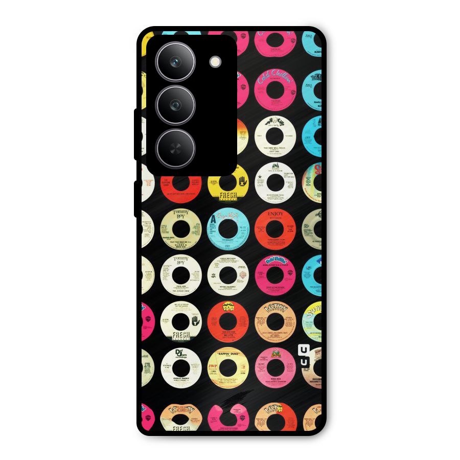 Vintage Collection CDs Metal Back Case for Realme 14x