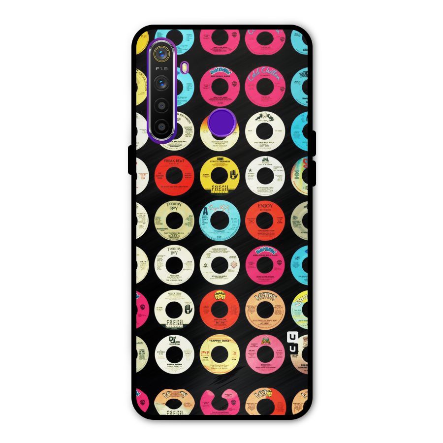 Vintage Collection CDs Metal Back Case for Realme 5i