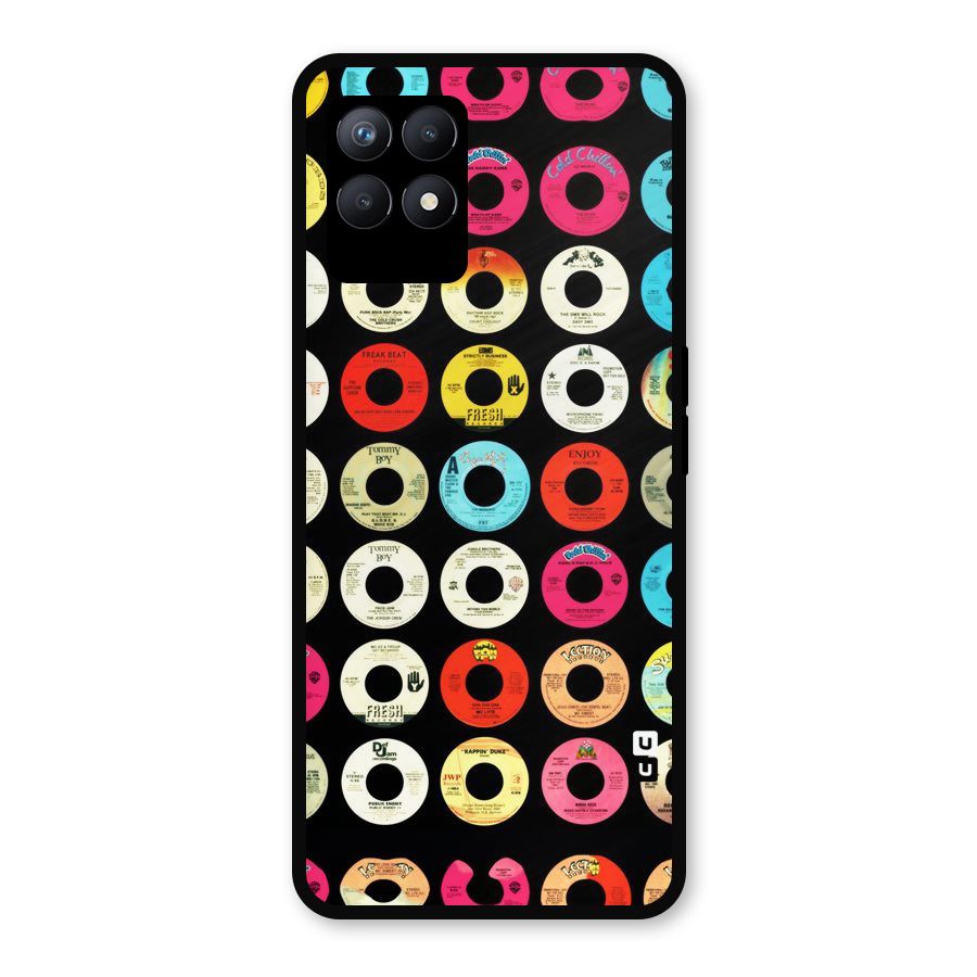 Vintage Collection CDs Metal Back Case for Realme Narzo 50