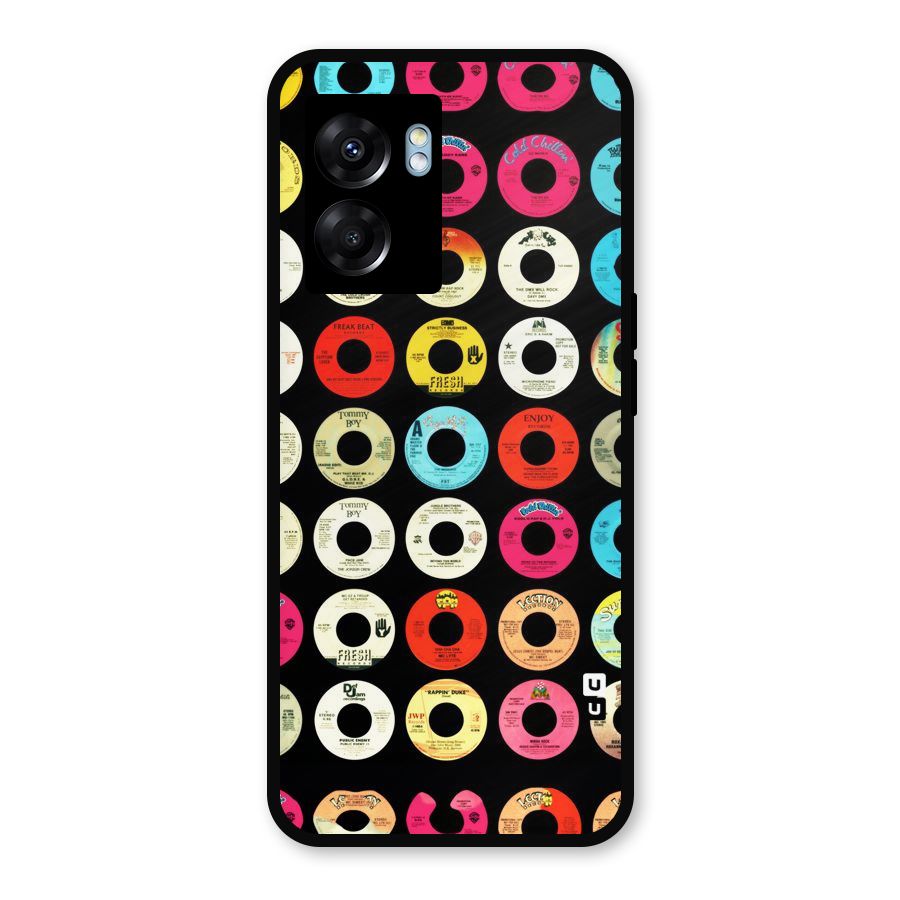 Vintage Collection CDs Metal Back Case for Realme Narzo 50 5G