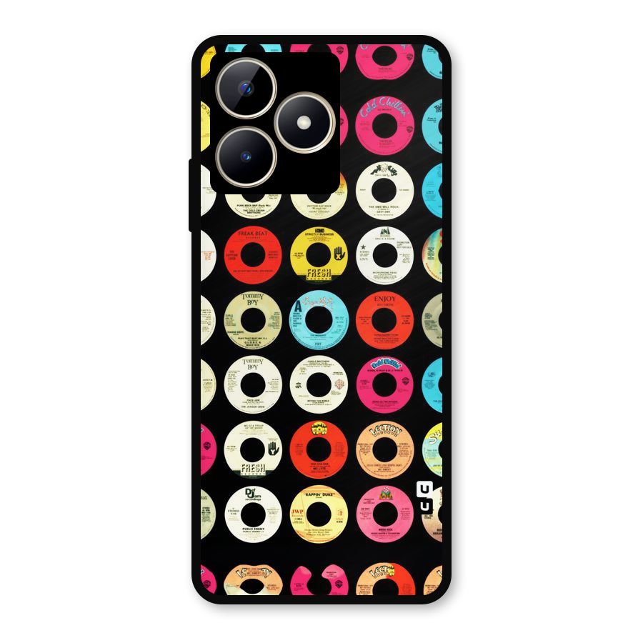 Vintage Collection CDs Metal Back Case for Realme Narzo N53