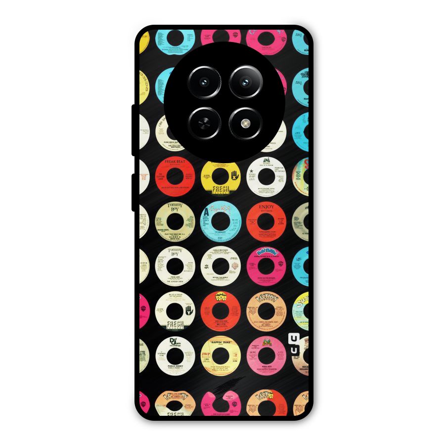 Vintage Collection CDs Metal Back Case for Realme Narzo N65