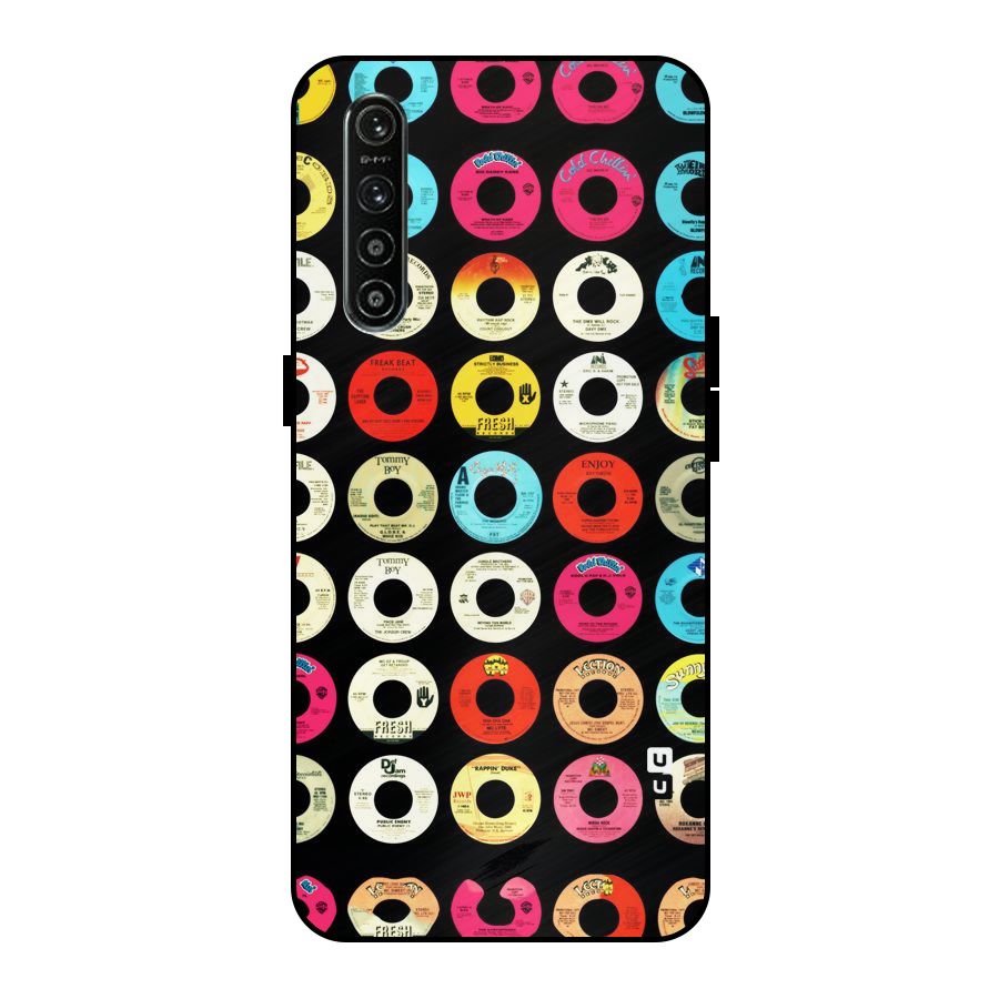 Vintage Collection CDs Metal Back Case for Realme XT