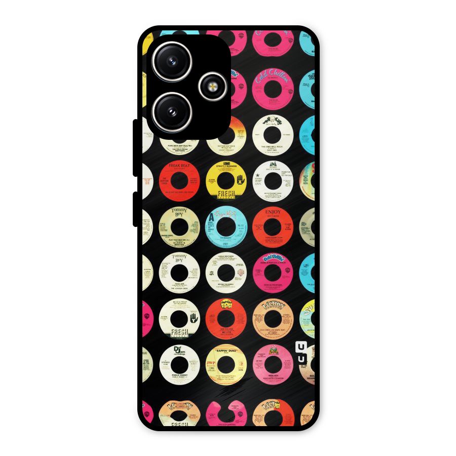 Vintage Collection CDs Metal Back Case for Redmi 12 5G
