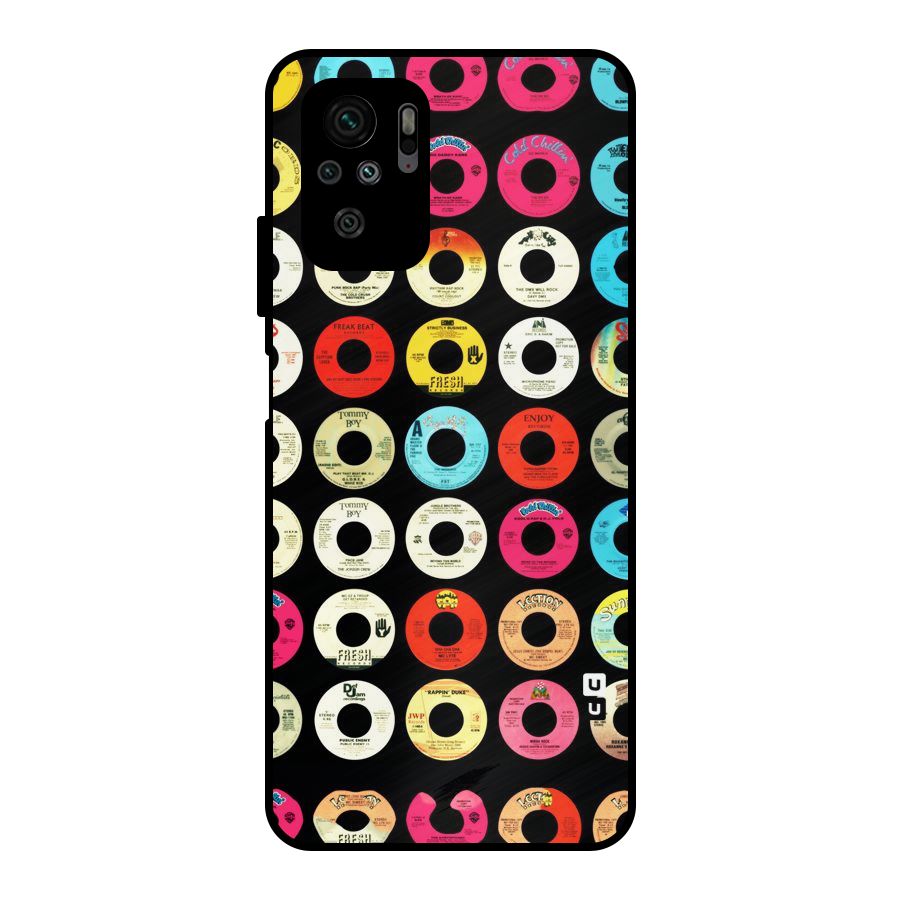 Vintage Collection CDs Metal Back Case for Redmi Note 10S