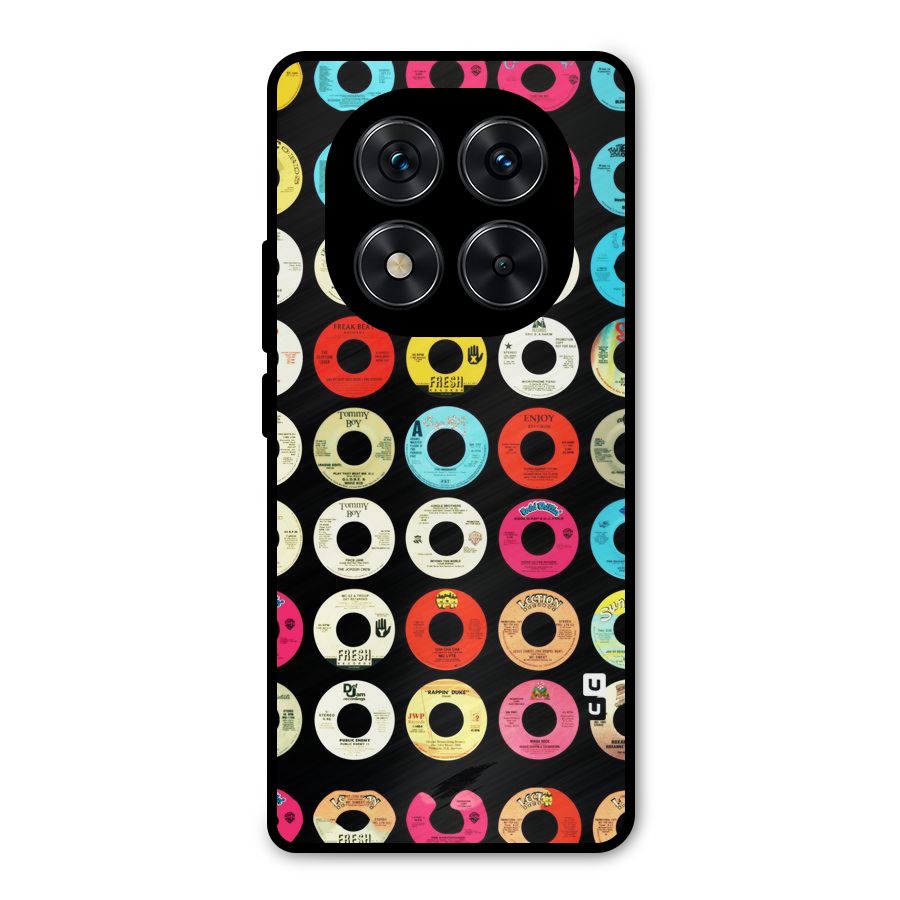 Vintage Collection CDs Metal Back Case for Redmi Note 14 Pro 5G
