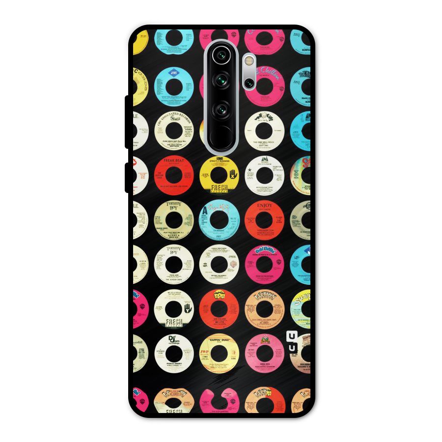 Vintage Collection CDs Metal Back Case for Redmi Note 8 Pro