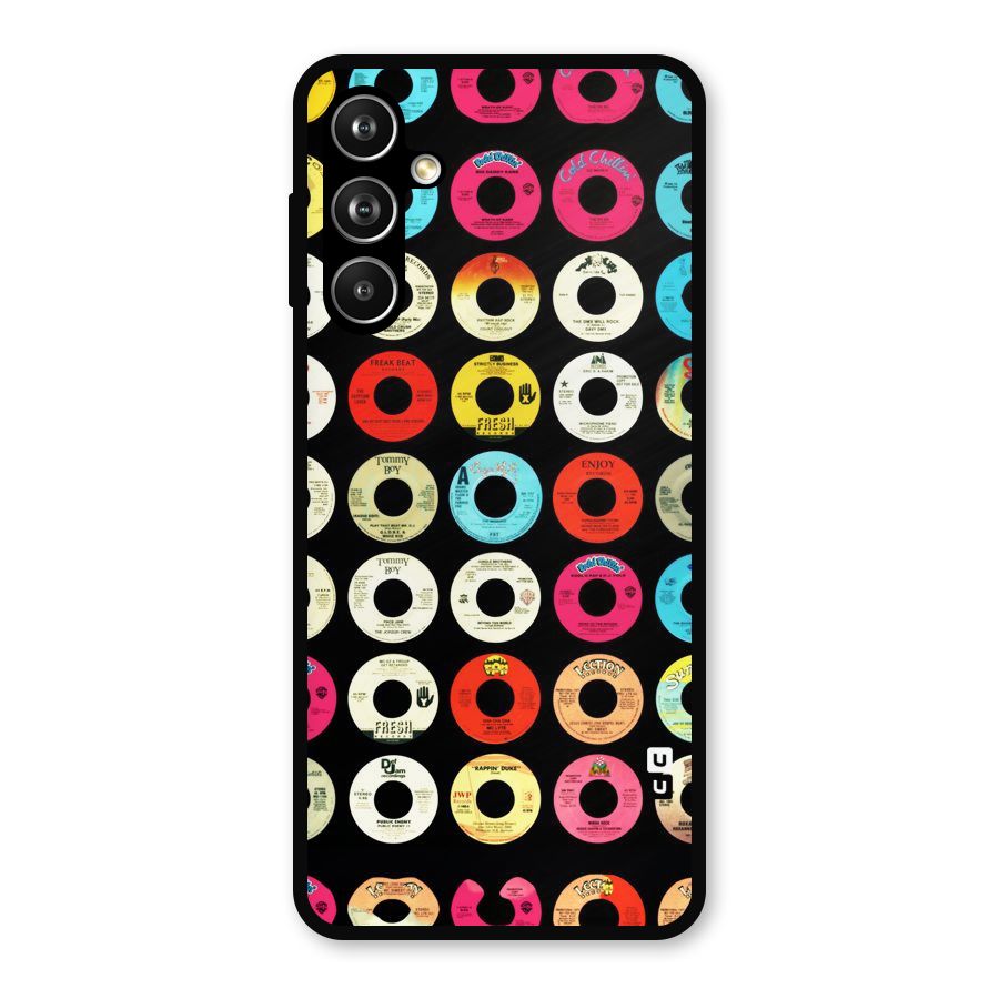 Vintage Collection CDs Metal Back Case for Samsung Galaxy M54