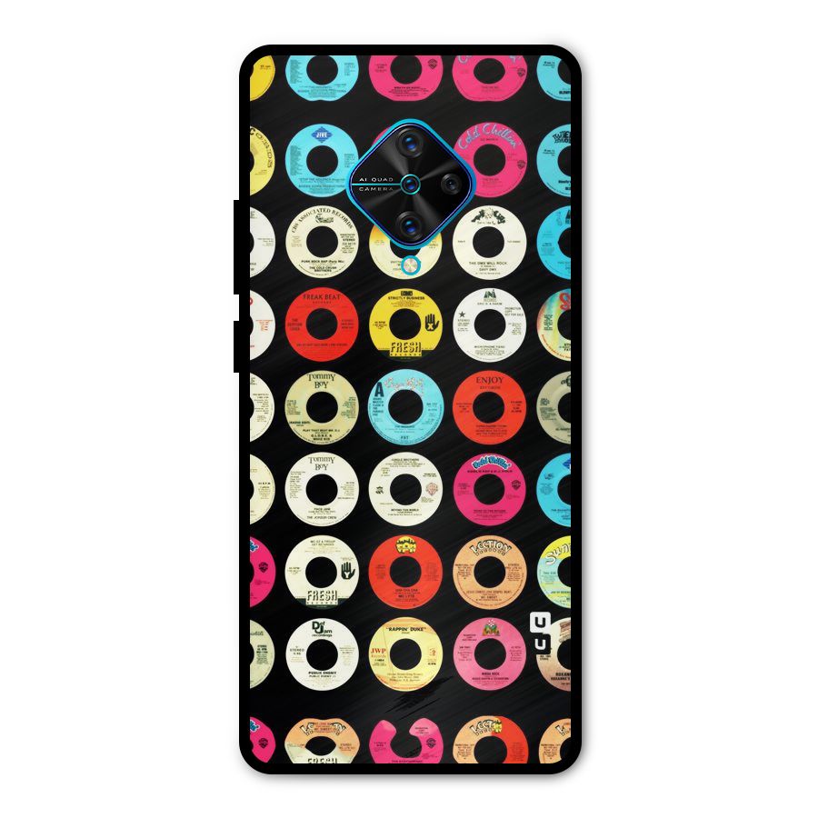 Vintage Collection CDs Metal Back Case for Vivo S1 Pro