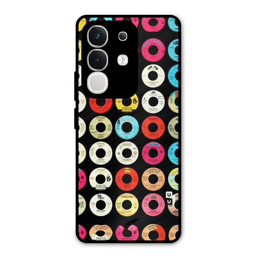 Vintage Collection CDs Metal Back Case for Vivo T4x