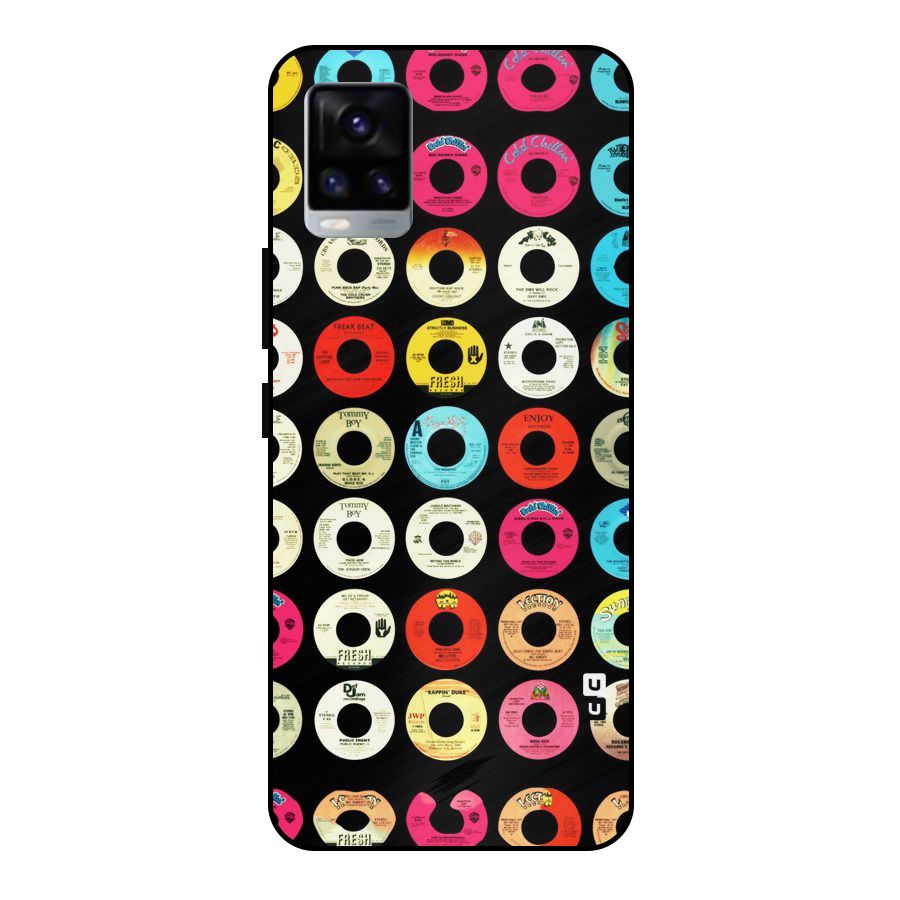 Vintage Collection CDs Metal Back Case for Vivo V20