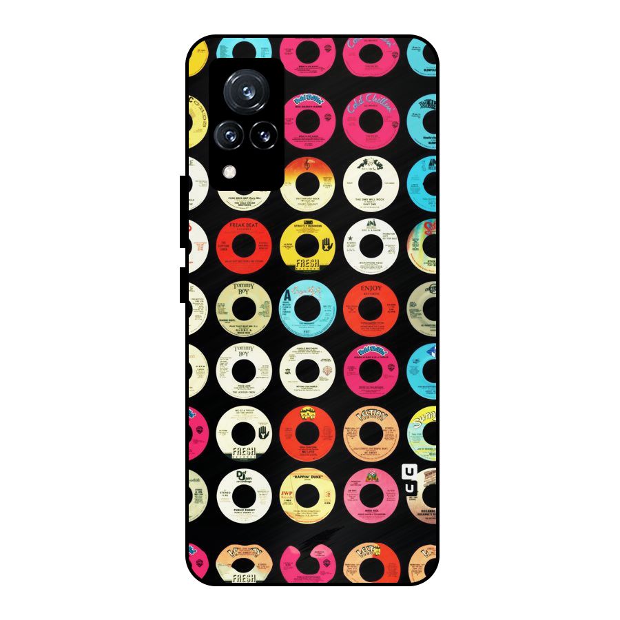 Vintage Collection CDs Metal Back Case for Vivo V21 5G