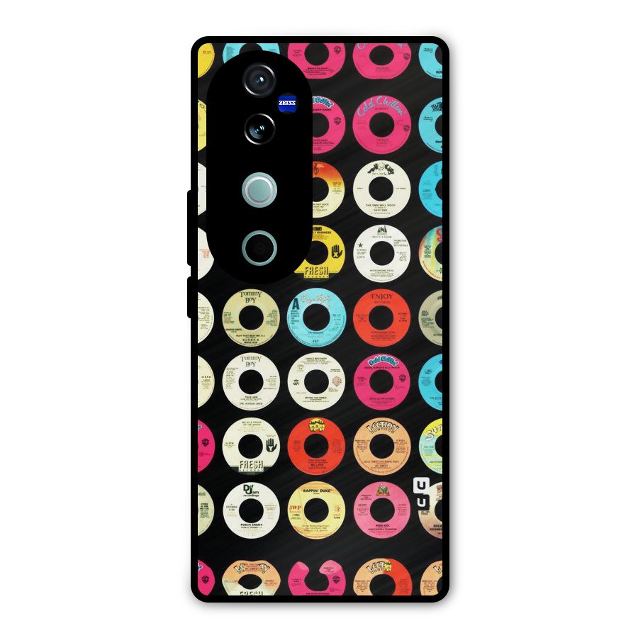 Vintage Collection CDs Metal Back Case for Vivo V40