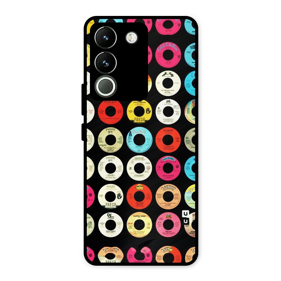 Vintage Collection CDs Metal Back Case for Vivo Y200