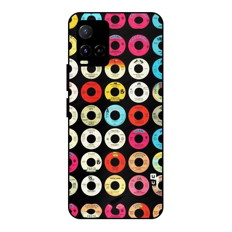 Vintage Collection CDs Metal Back Case for Vivo Y21T