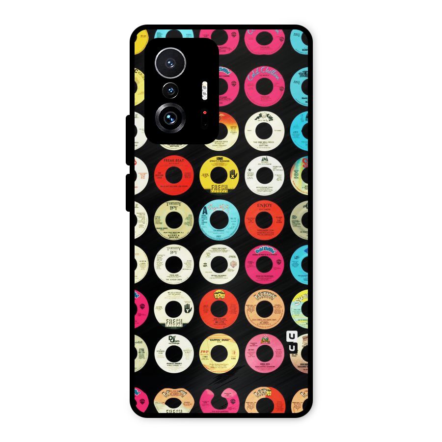 Vintage Collection CDs Metal Back Case for Xiaomi 11T Pro