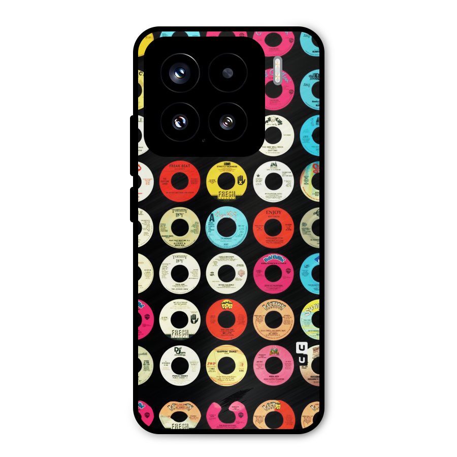 Vintage Collection CDs Metal Back Case for Xiaomi 15
