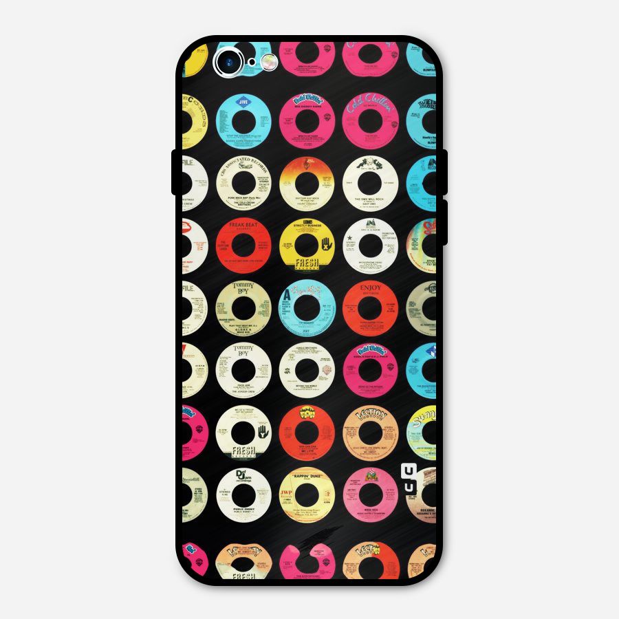 Vintage Collection CDs Metal Back Case for iPhone 6 6s
