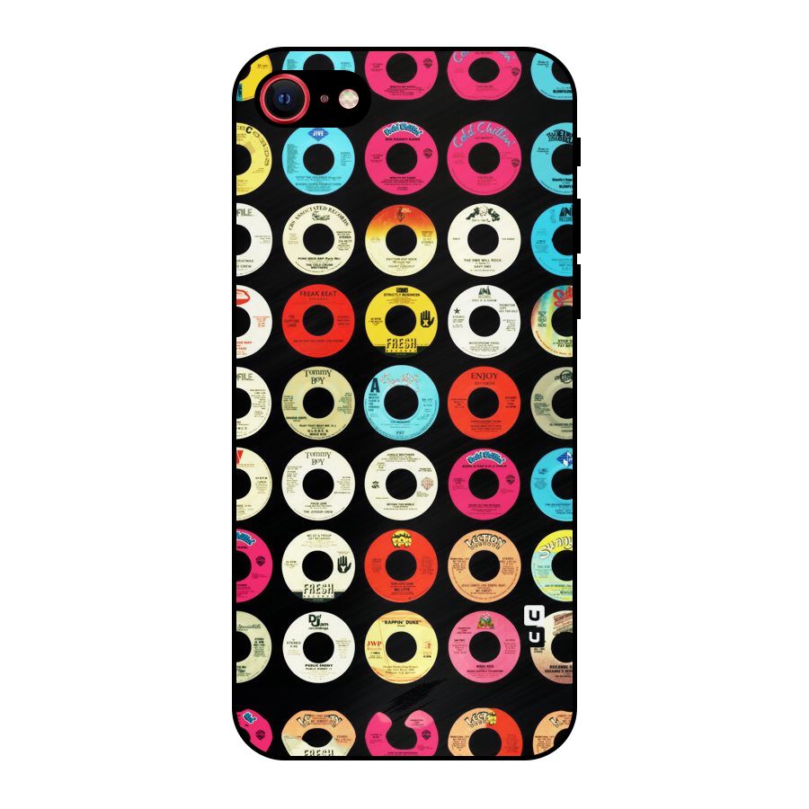 Vintage Collection CDs Metal Back Case for iPhone SE 2022