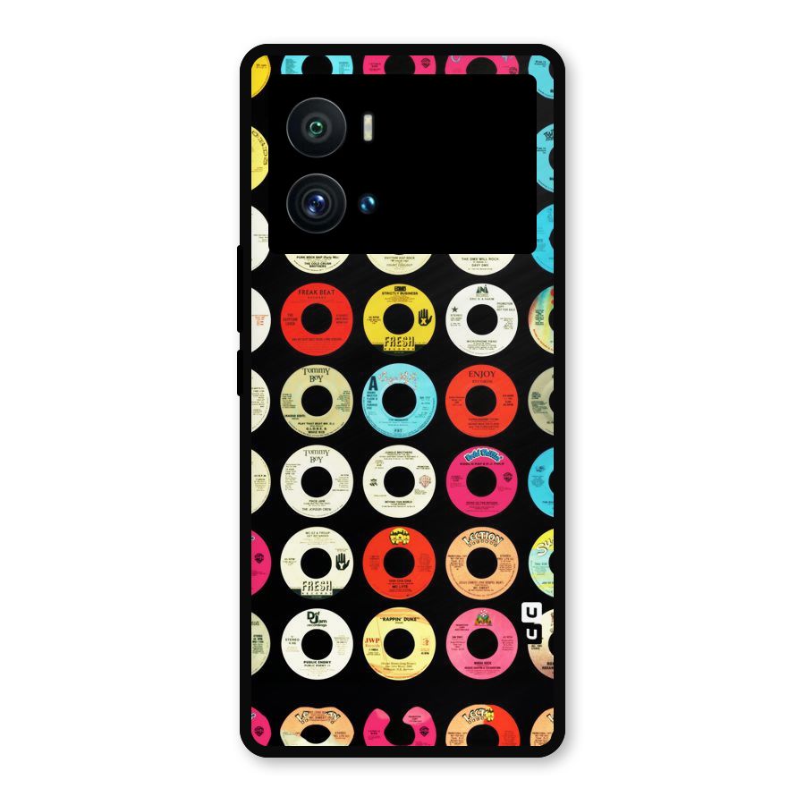 Vintage Collection CDs Metal Back Case for iQOO 9 Pro