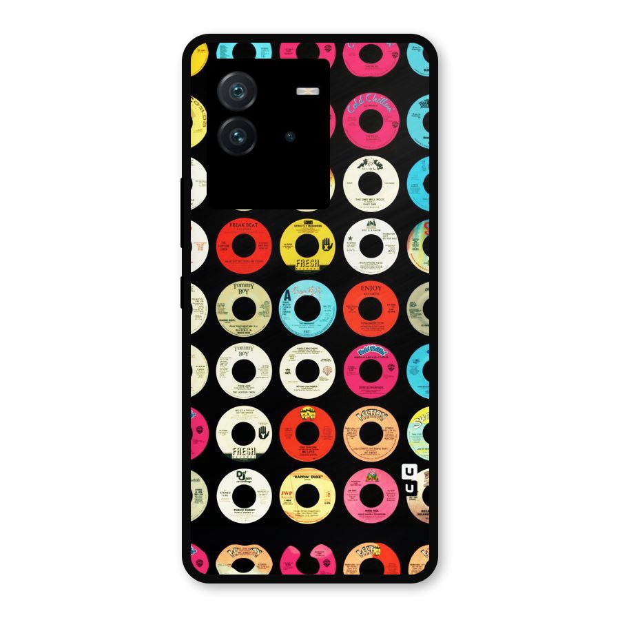 Vintage Collection CDs Metal Back Case for iQOO Neo 6 5G