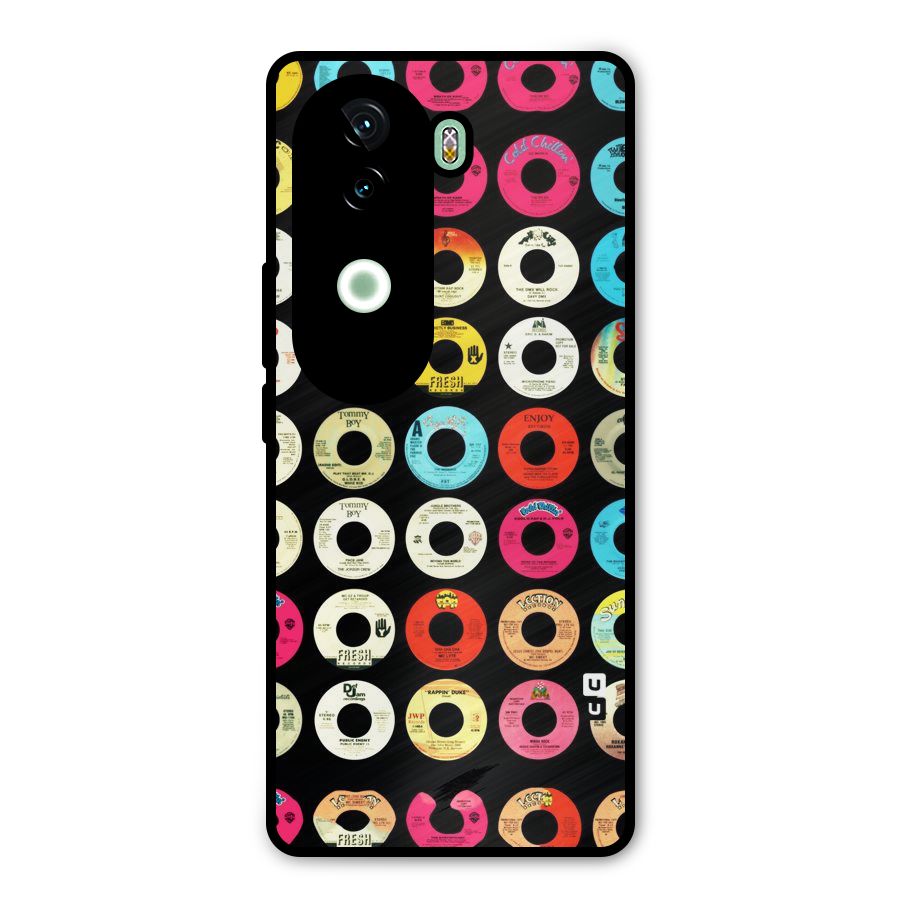 Vintage Collection CDs Metal Back Case for iQOO Z9s