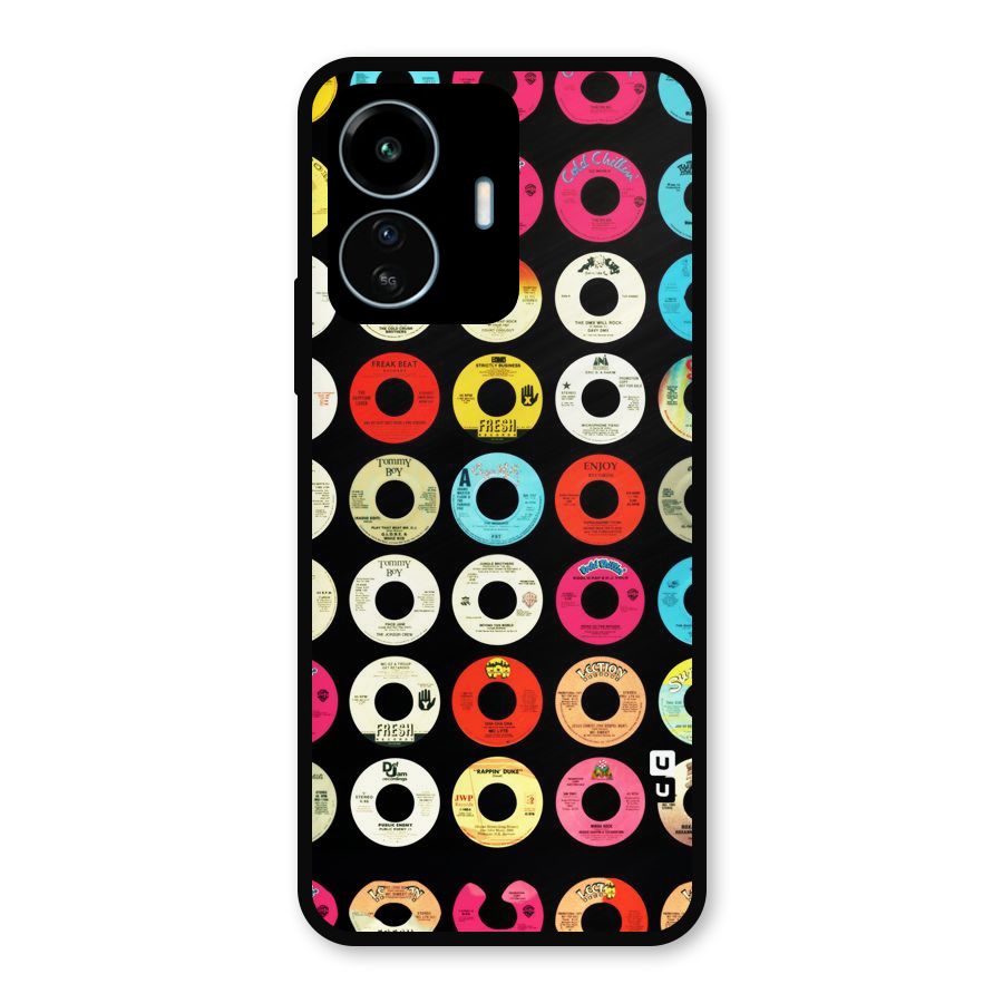 Vintage Collection CDs Metal Back Case for vivo iQOO Z6 Lite 5G